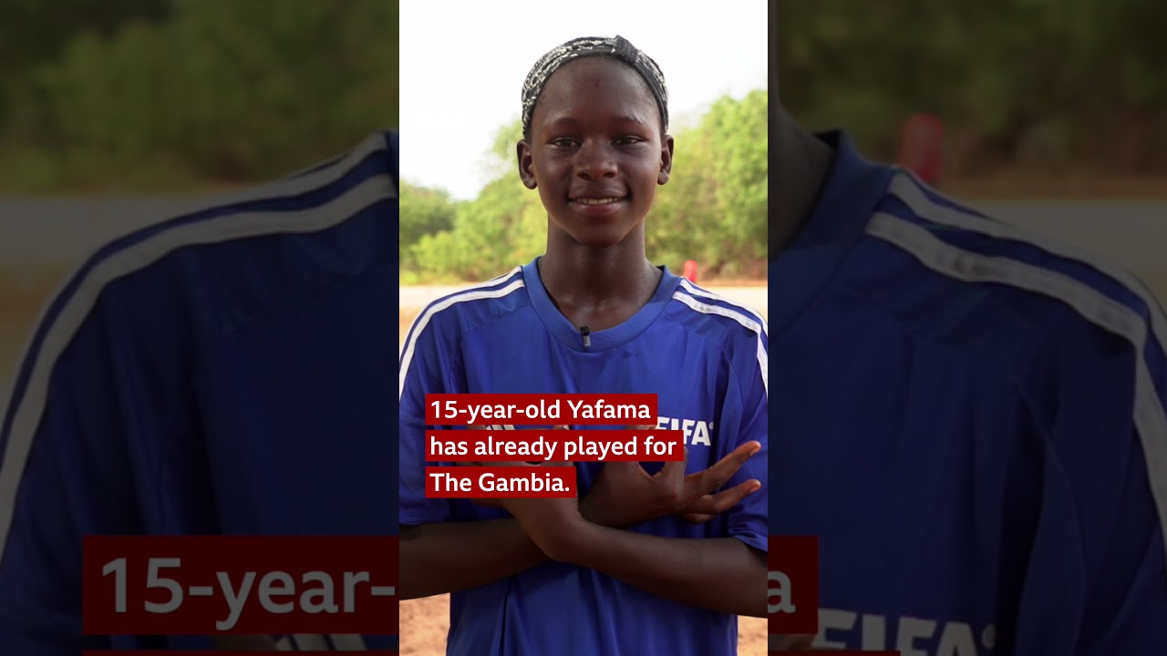 Meet the Gambian pioneer on a mission: 'Football is life' - BBC Africa