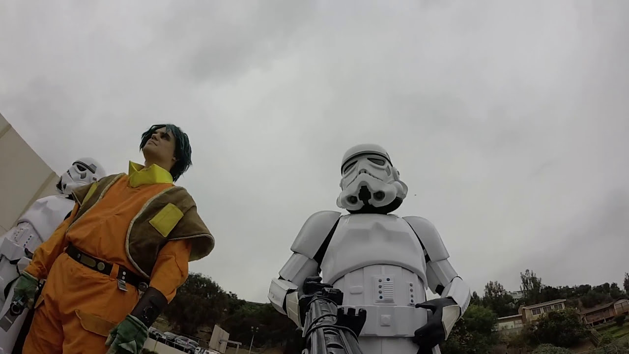 Marlton School for the deaf star wars day...