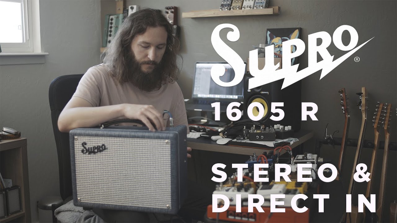 Supro 1605r Direct In First Impressions - Secret Weapons