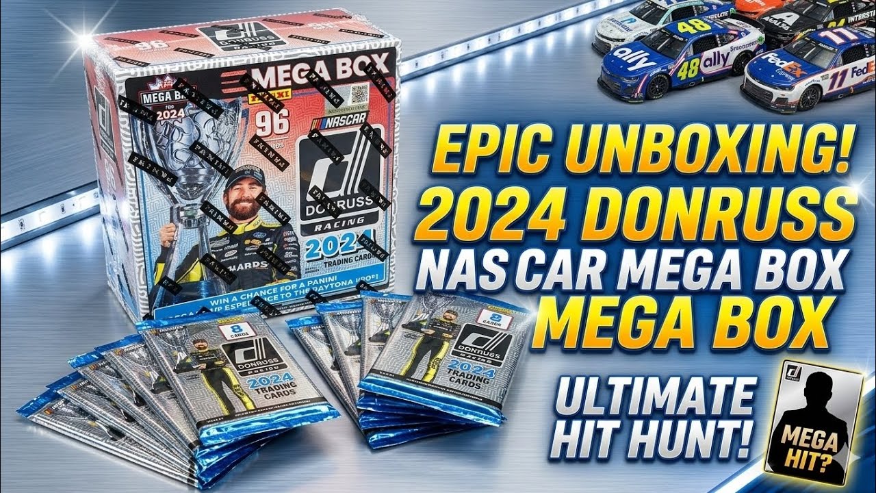 2024 Donruss NASCAR Mega Unboxing!!!