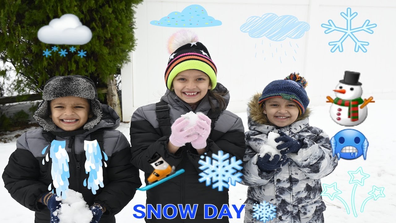 A fun snow day! | Snow fun | ❄️ ☃️