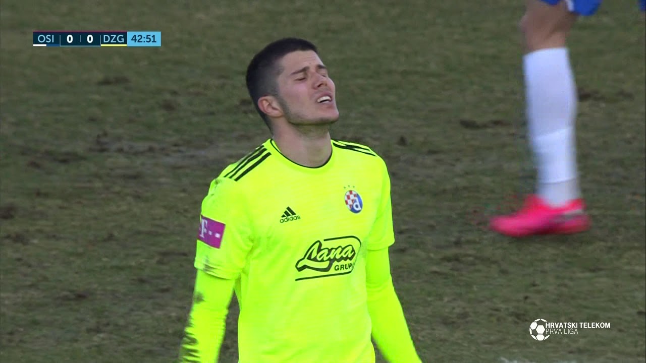 OSIJEK vs DINAMO 1:0 (22.kolo, HT Prva liga 19/20)