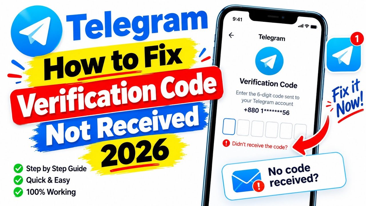 Telegram Login Code Not Received? How to Get 6-Digit Code in 2026