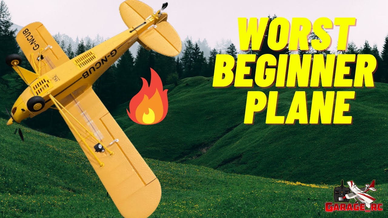 ХУДШИЙ самолёт для новичков из когда-либо созданных? - WLToys XK Piper Cub J3