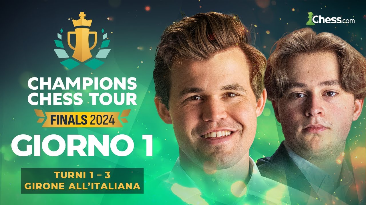 FINALI del CCT 2024 con Carlsen, Firouzja, MVL, So, Nepo, Keymer, Aronian e Lazavik | Giorno 1