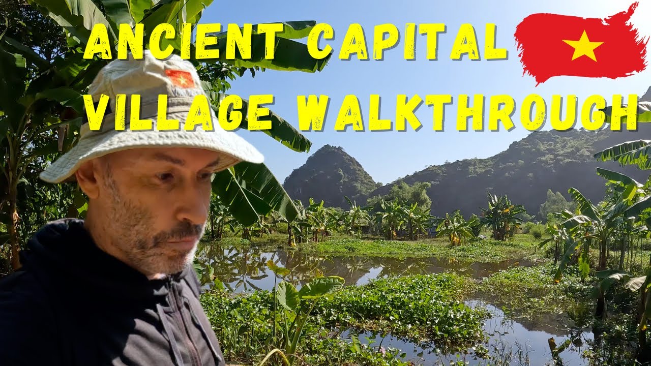Hoa Lu Village Ninh Binh Walkthrough | Vietnam Village Life