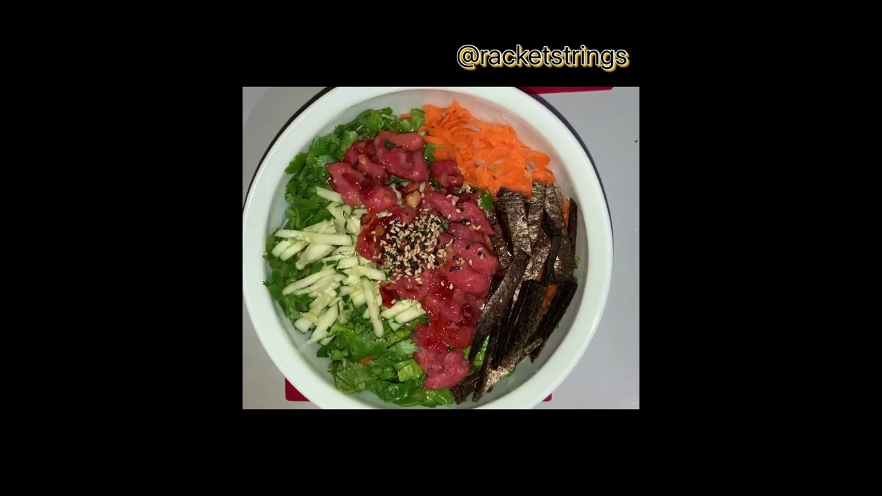COLD NOODLE SALAD W/ GRILLED MEAT.. Delicious Salad 