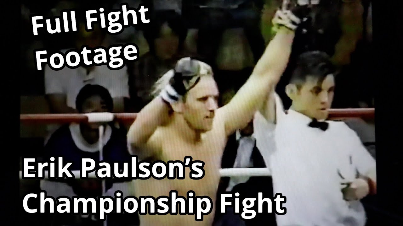 Erik Paulson Talks Shooto Championship Fight - Full Fight Footage