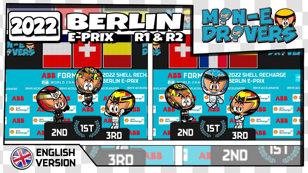 [EN] MinEDrivers - ABB Formula E - 2022 Berlin E-Prix R1 & R2