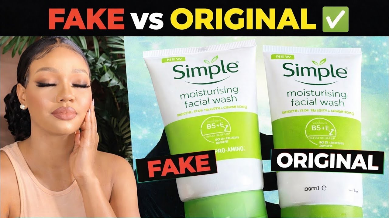 Простое средство для умывания лица: оригинал против подделки + как смешать для отбеливания кожи #...