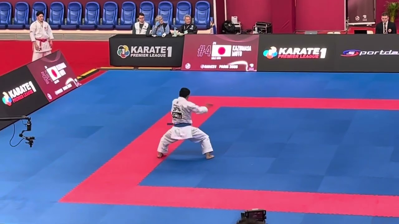 Moto Kazumasa Paris 2025 karate1
