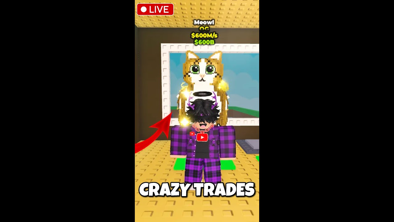 🔴LIVE DOING CRAZY TRADES #shorts #live #roblox