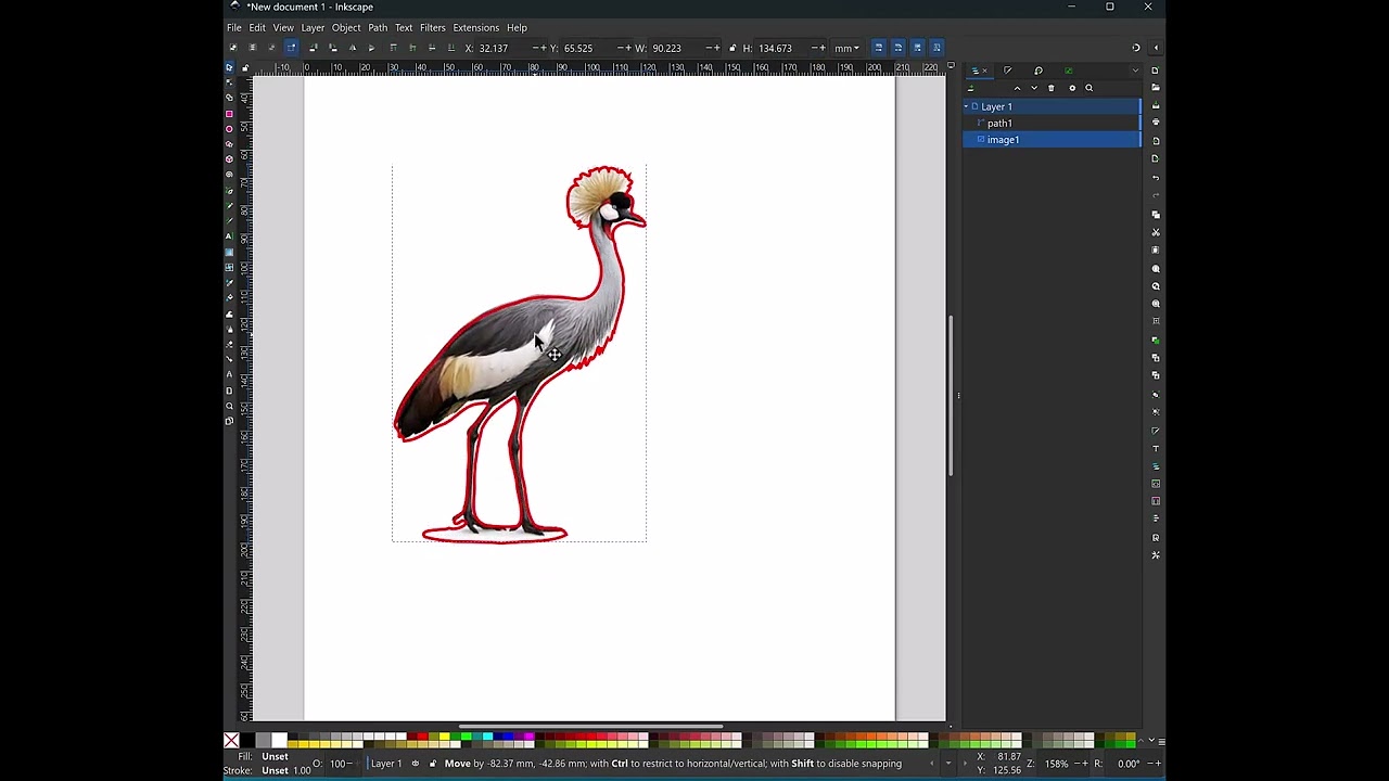Inkscape Outline
