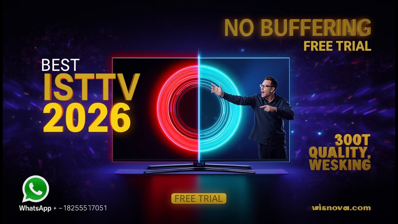 Best IPTV Service 2026 &ndash; Fast, Stable & Buffer-Free (Free Trial)