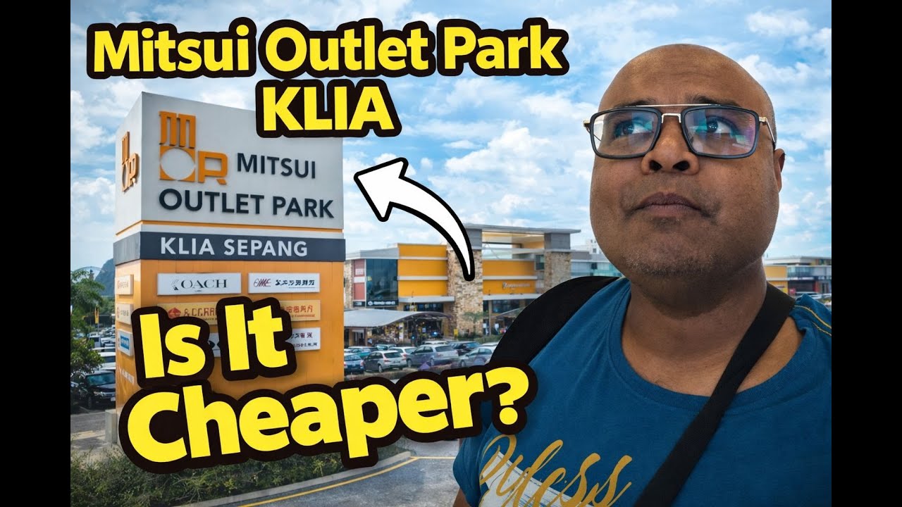 Is it cheaper in Outlet mall||Outlet Mall Sepang #malaysia