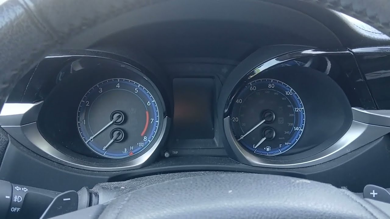 2015 TOYOTA COROLLA S - CAMBIAR IDIOMA EN EL MENU