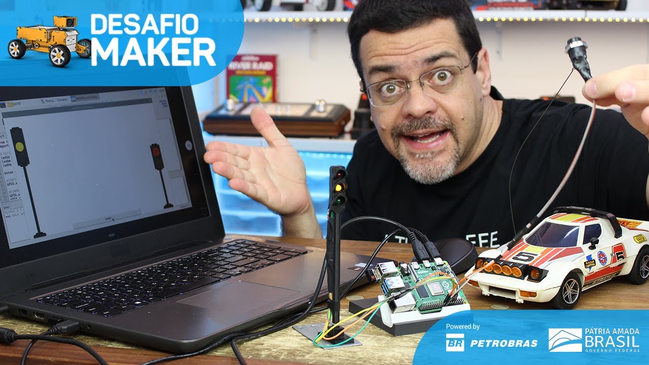 2ª Mini-aula - Botão para Semáforo de Pedestre com Raspberry Pi - Desafio Maker