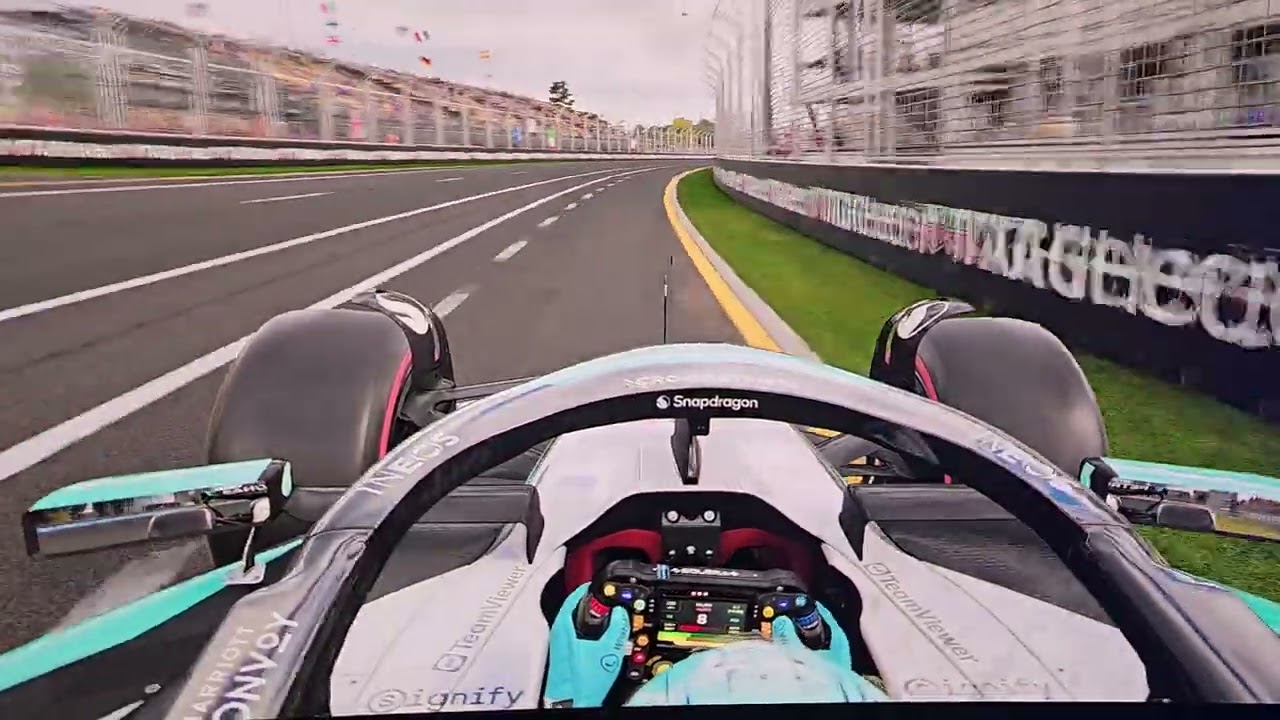 George Russell 2025 Australian Grand Prix Pole Lap (F1 25)