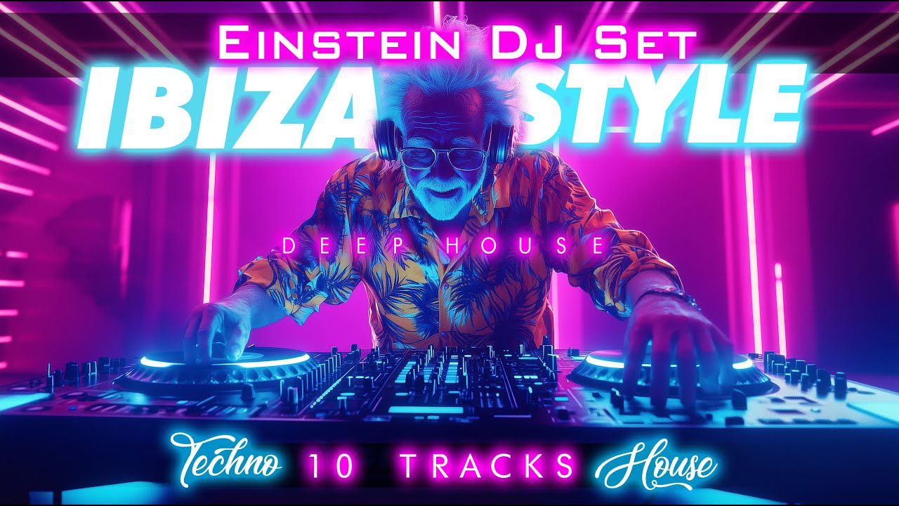 EINSTEIN DEEP HOUSE 4 IBIZA 13 🧠 | Techno & Deep House Genius DJ Set | 4K Club Vibes #DavidArtsMusic