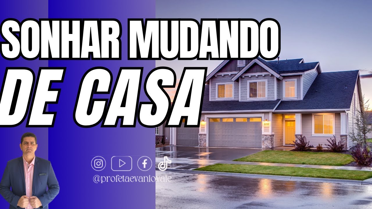 SONHAR MUDANDO DE CASA ⁨@profetaevaniovale #oração #sonhos
