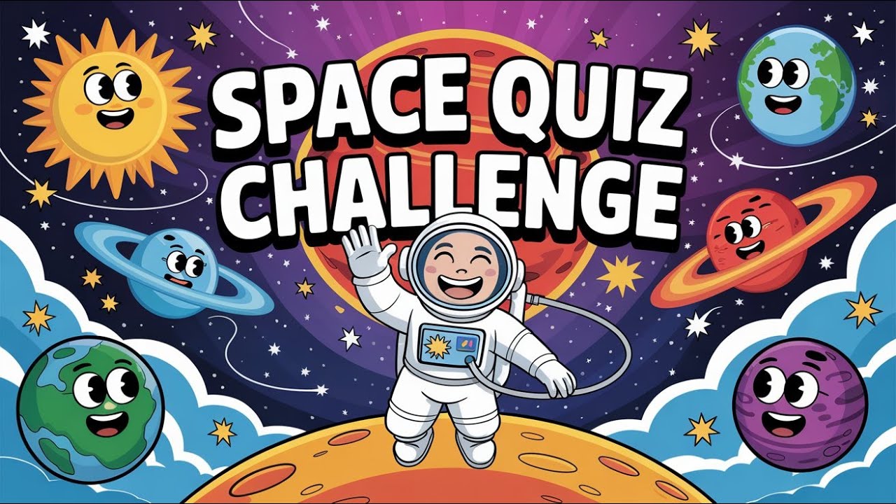 Space Quiz Challenge | Test Your Solar System Knowledge!  | Chillipop