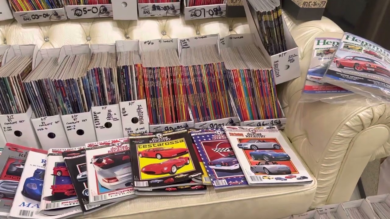 Motor Trend, Car and Driver, and Road & Track Magazine Collection!! 1381 Magazines up for Auction!