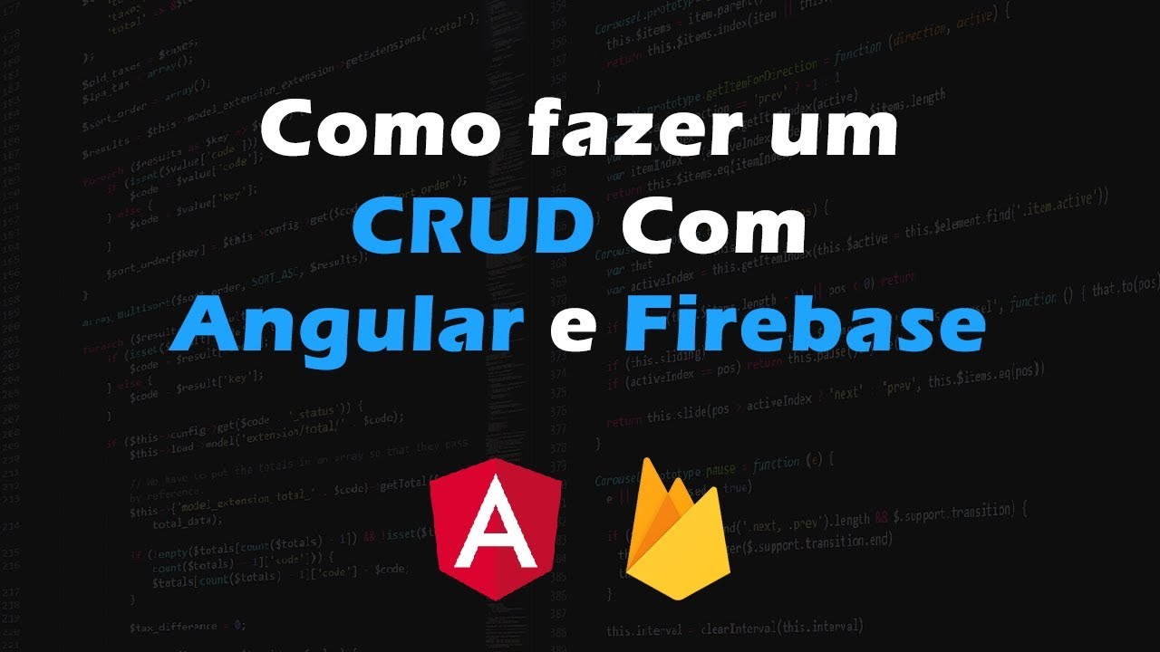 Como criar CRUD com Angular e Firebase Realtime Database - Em alguns simples passos