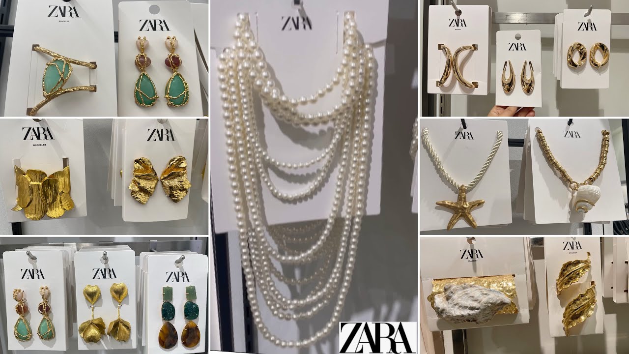 ZARA JEWELRY AND ACCESSORIES NEW COLLECTION / MARCH 2024