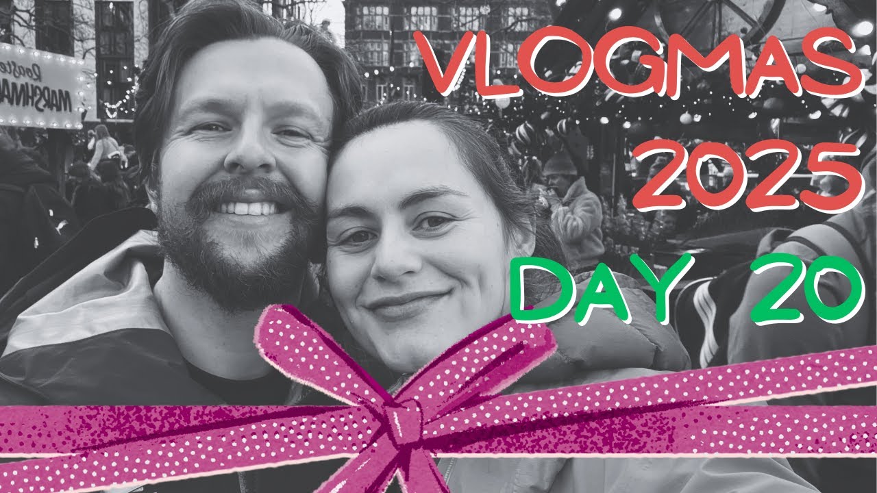 ☕✨ Vlogmas Day 20: A Christmassy Day Out in London Before Baby