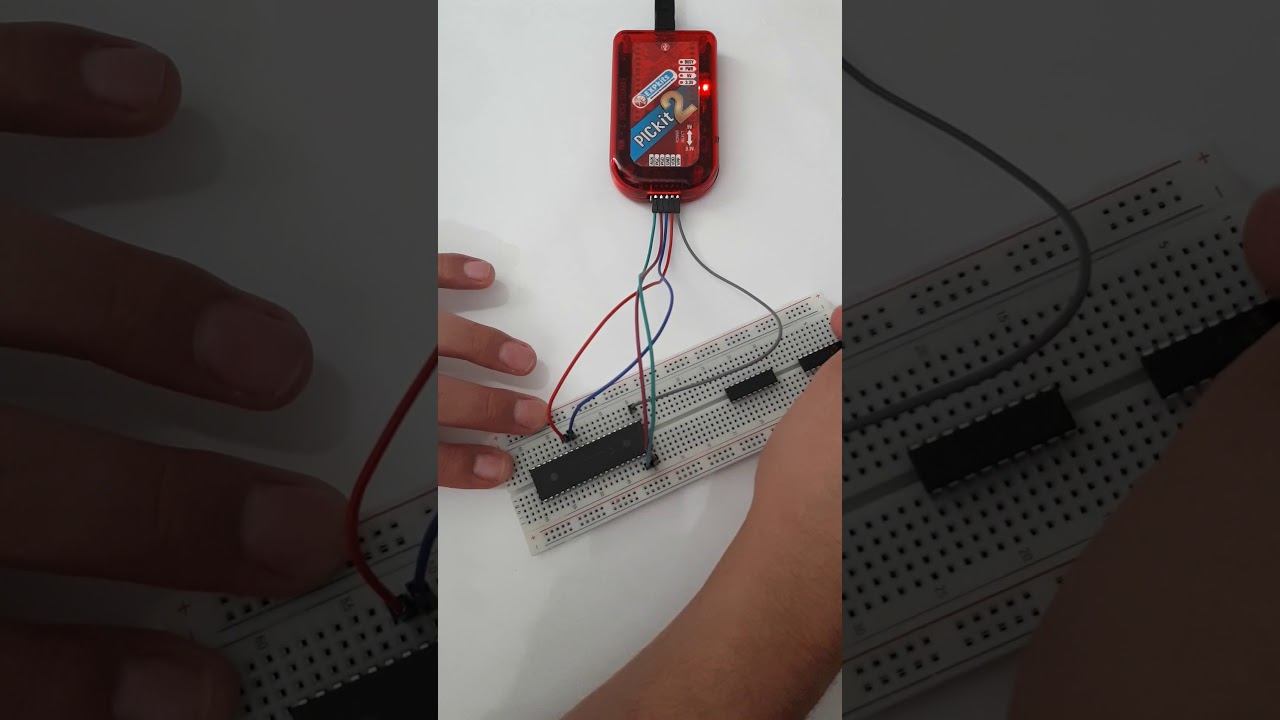 pic kit 2 ile 16f877A, 16F628A, 16F84A  programlama devre bağlantısı