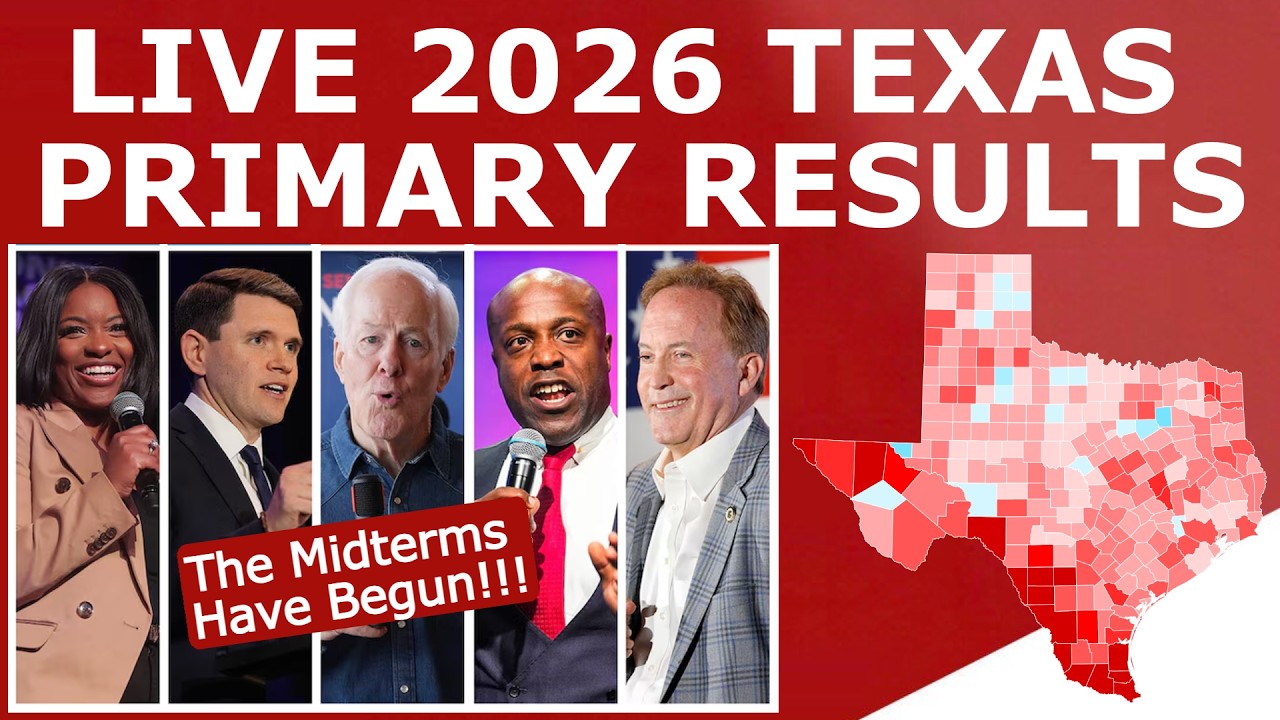 🔴 LIVE: 2026 TEXAS MIDTERM PRIMARY RESULTS