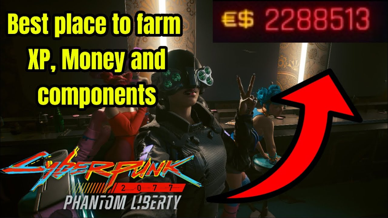Лучший способ фармить деньги, опыт и компоненты для крафта в Cyberpunk 2077! #cyberpunk2077