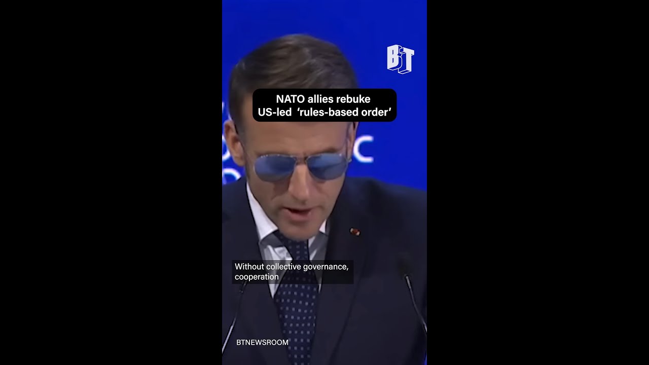 NATO allies rebuke US-led 'rules-based order'