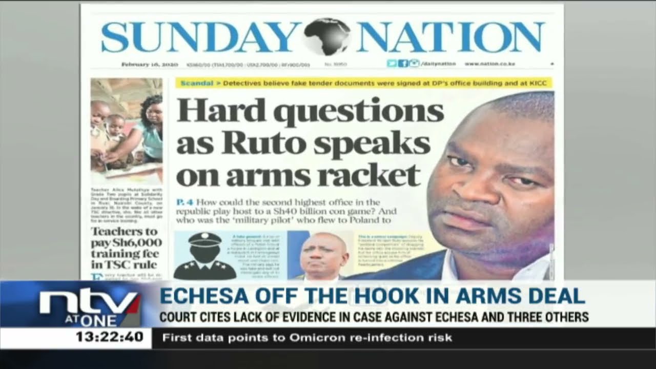 Court acquits former CS Rashid Echesa in KSh. 39B fake arms scandal