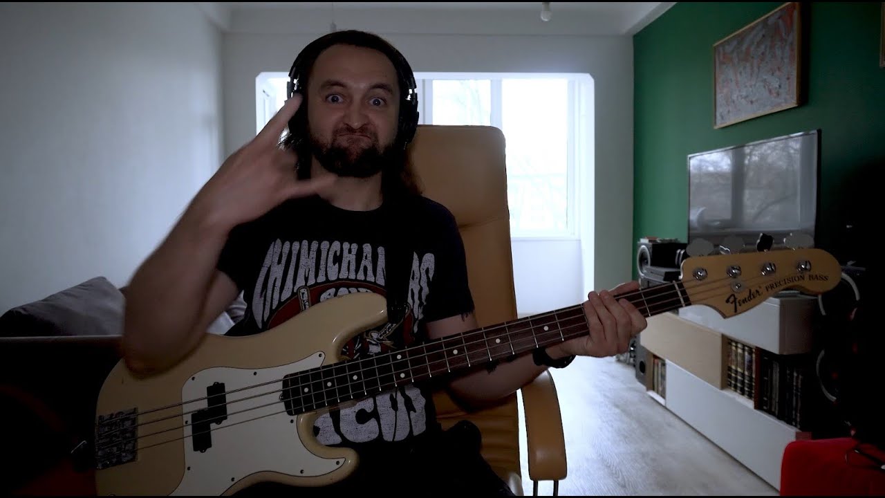IDLES – Never Fight a Man With a Perm (bass cover)