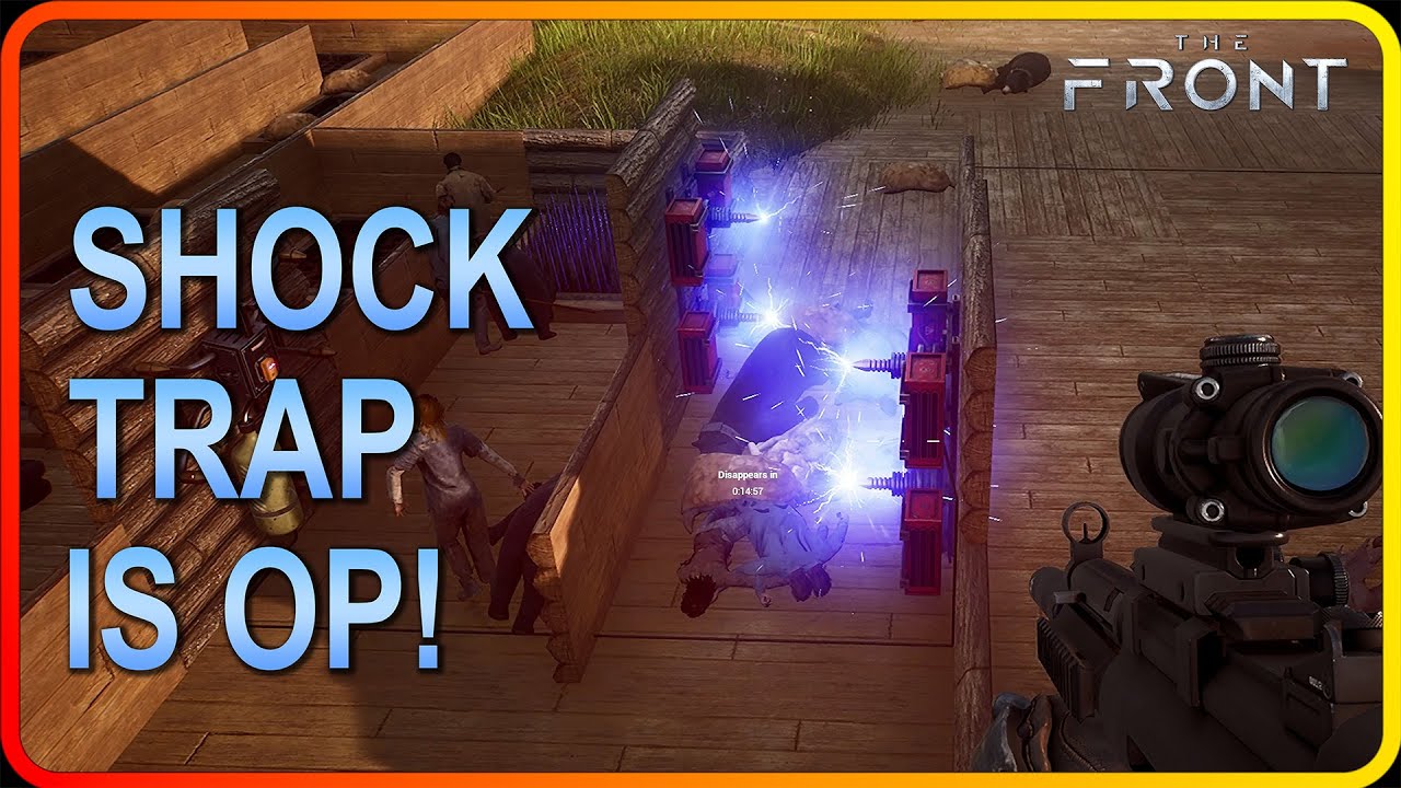 Electric Shock Trap Is AMAZING! | The Front Gameplay