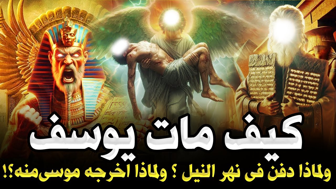 كيف مات سيدنا يوسف ؟ ولماذا طلب الموت بنفسه ؟ ولماذا دفنوه في نهر النيل؟ ولماذا اخرجه موسى منه ؟!