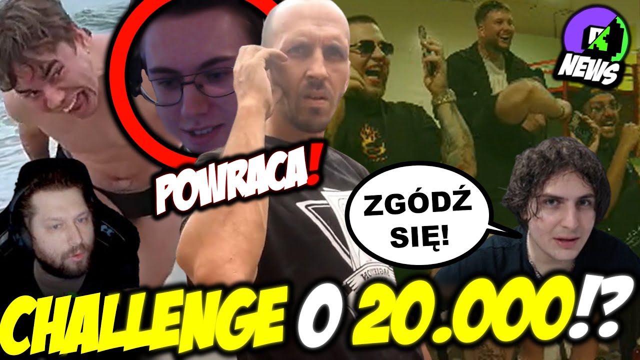 POWRÓT MŁODEGO! RANDKI BUNGEE! OFERTA DLA TUBSONA i MAMMONA! PROJEKT BRUCE! SZKLANA WIADOMOŚCI TTV