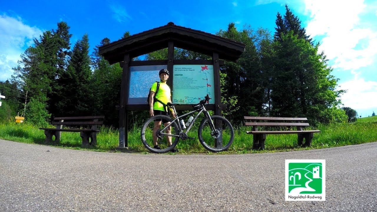 Der Nagoldtalradweg - Von der Mündung in die Enz bis zur Nagoldquelle