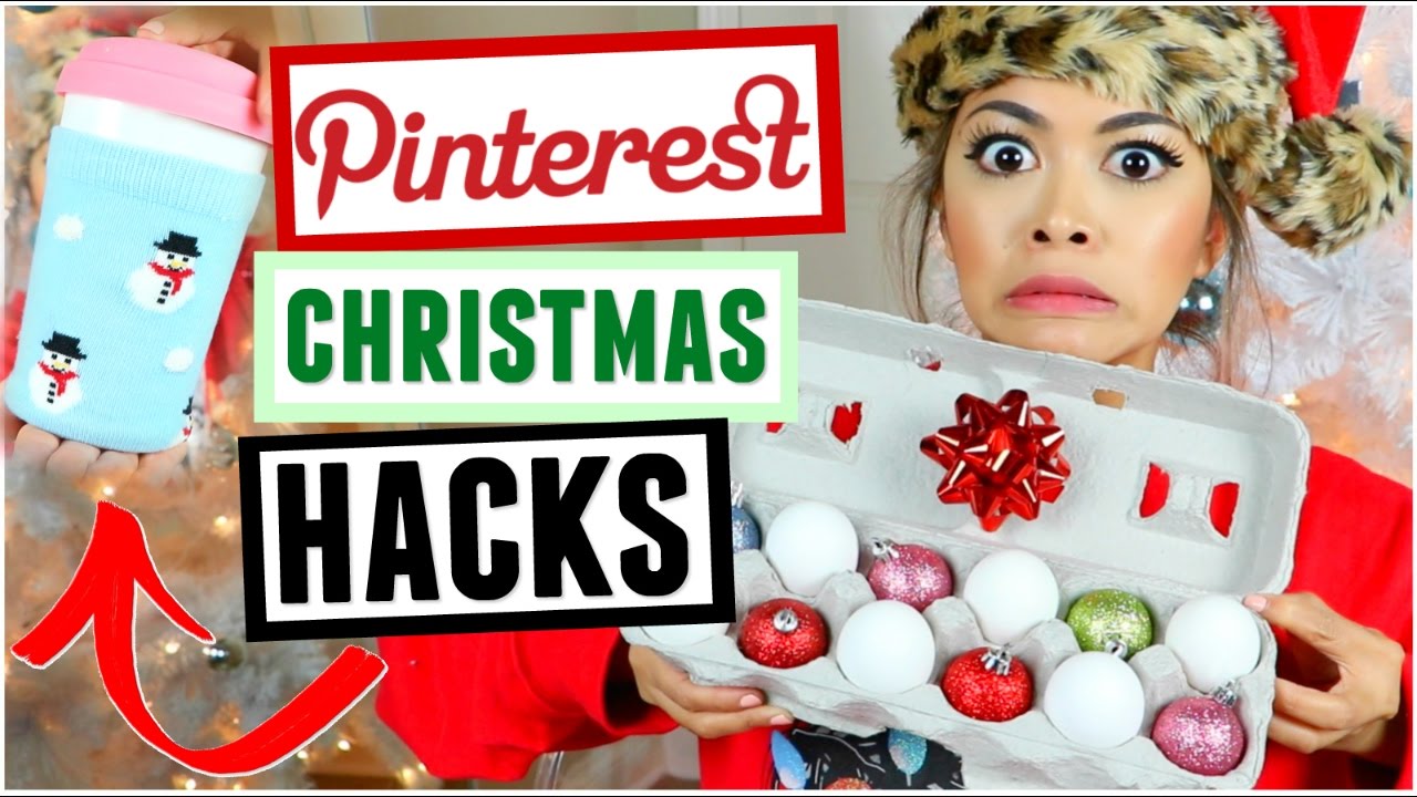 PINTEREST HACKS TESTED! Christmas Edition!