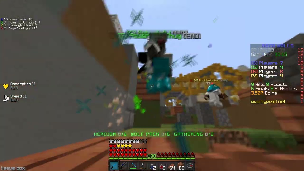 flying on shaman | Hypixel Mega Walls