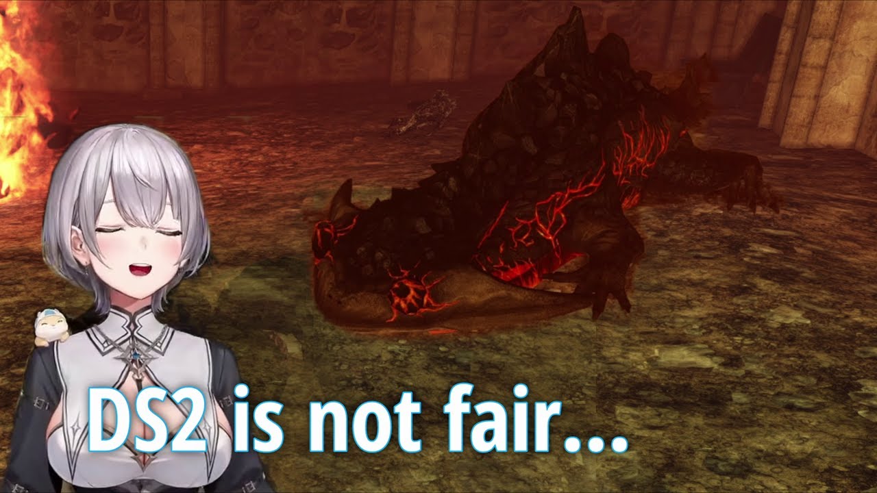 Looting the Flame Salamander Zone (and Dying to Gravity) | Dark Souls II – Shirogane Noel