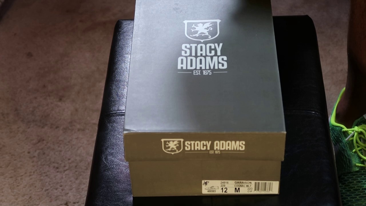 STACY ADAMS DRESS SHOE UNBOXING