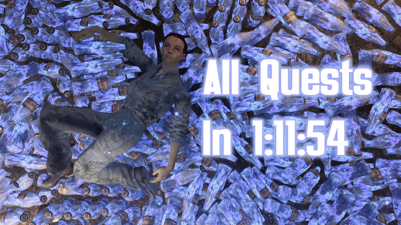 (World Record) Fallout 3: All Quests Speedrun in 1:11:54