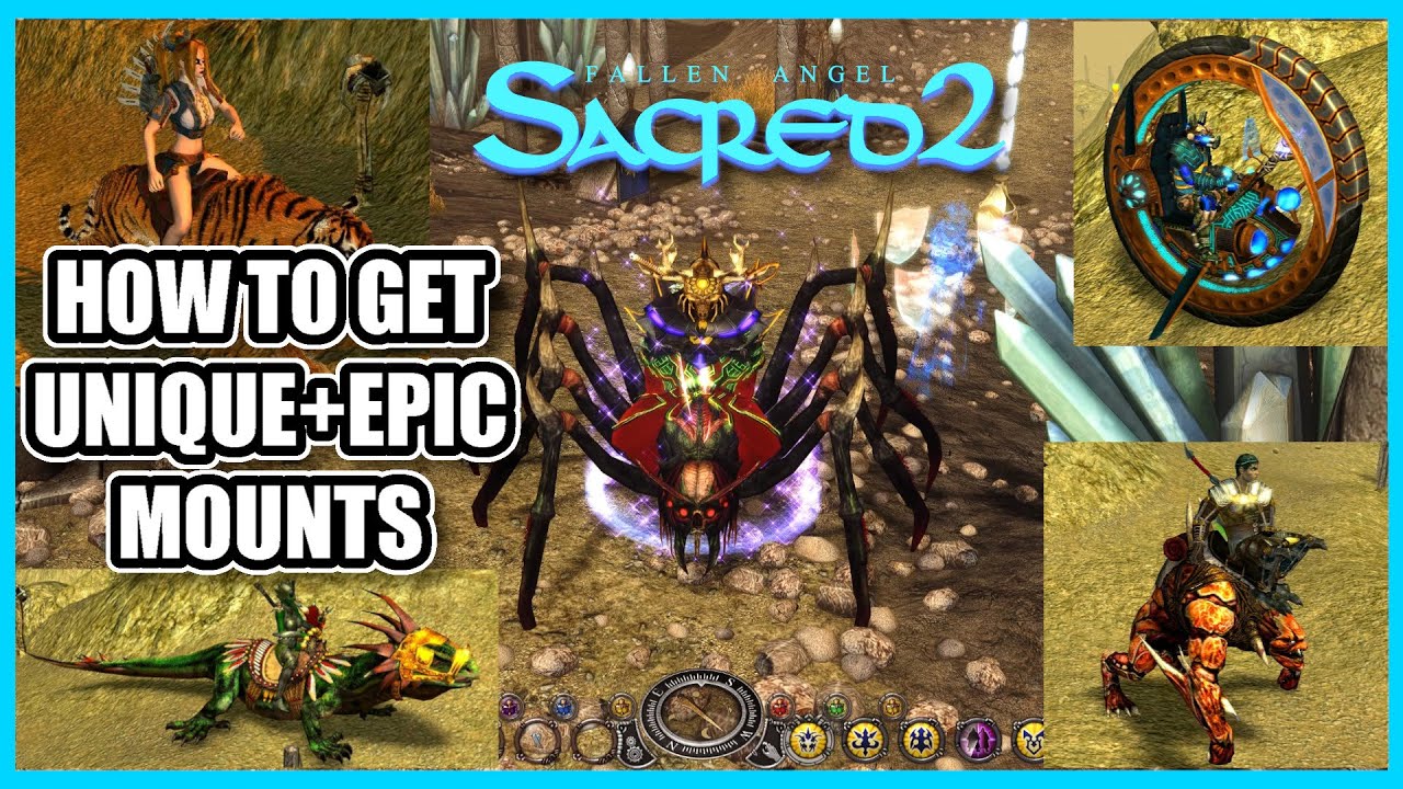 The Best and Weirdest Mounts in Sacred 2