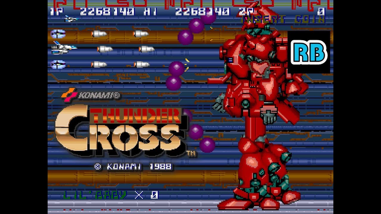 1988 [60fps] Thunder Cross (US) 3214140pts Loop3-6