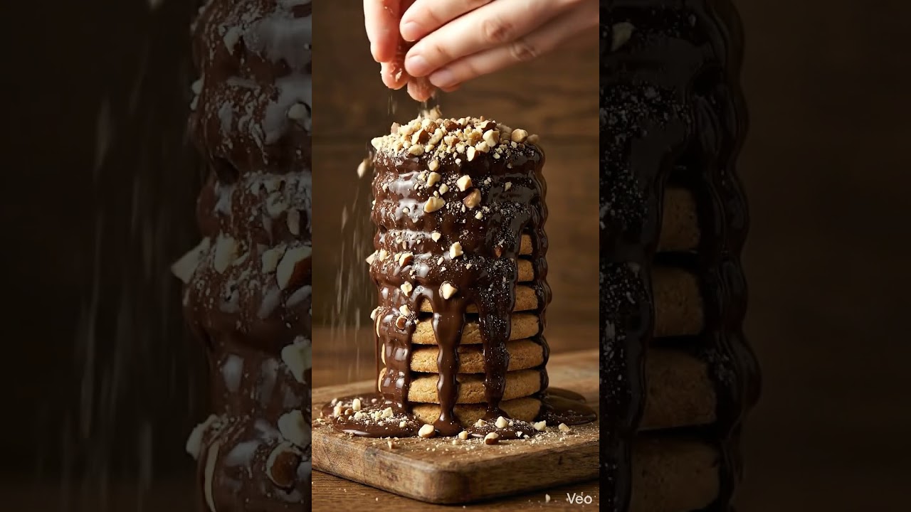 Chocolate Cookie ASMR 🍫🍪 