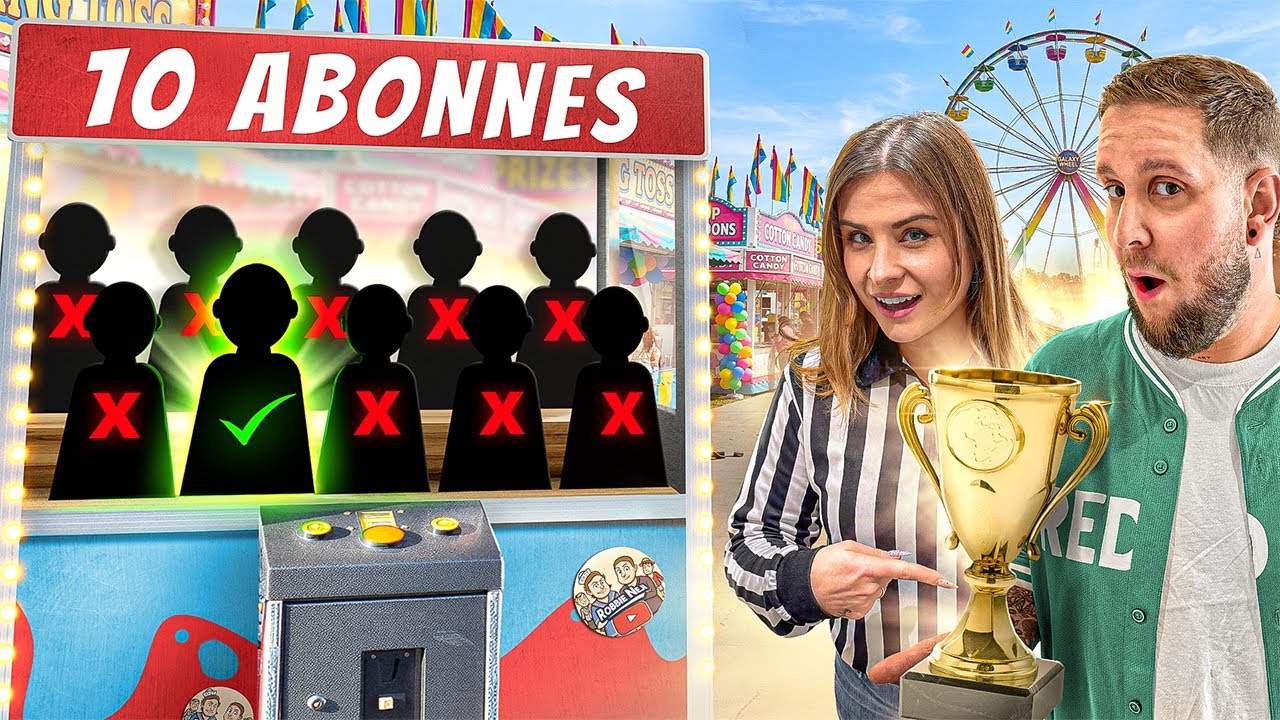 10 ABONN&Eacute;S, 5 &Eacute;PREUVES : Le dernier GAGNE 500&euro; de CADEAUX ! (Foire du Tr&ocirc;ne)
