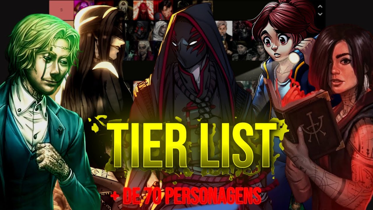 TIER LIST dos PERSONAGENS MAIS FORTES de ORDEM PARANORMAL! (TODAS AS TEMPORADAS)