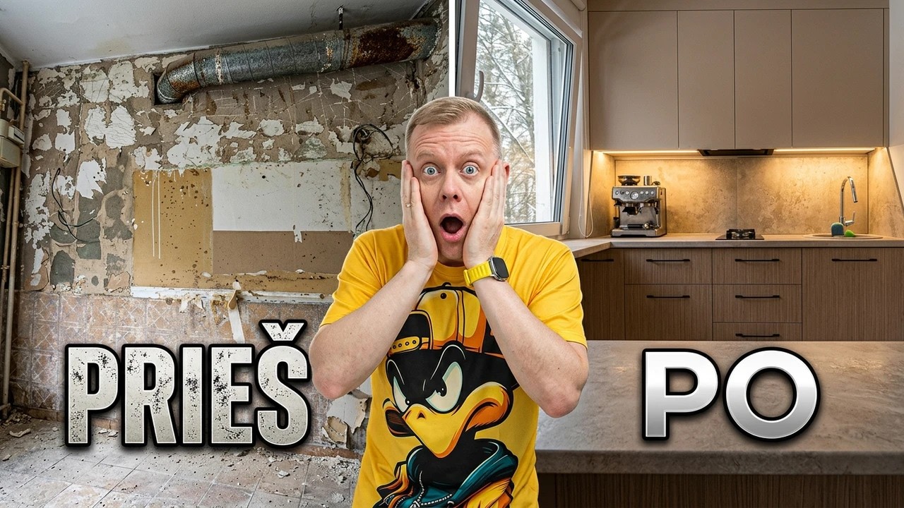 Apleistas butas → prabangus butas su perplanavimu! 20 000 € pigiau nei naujos statybos  su įrengimu!